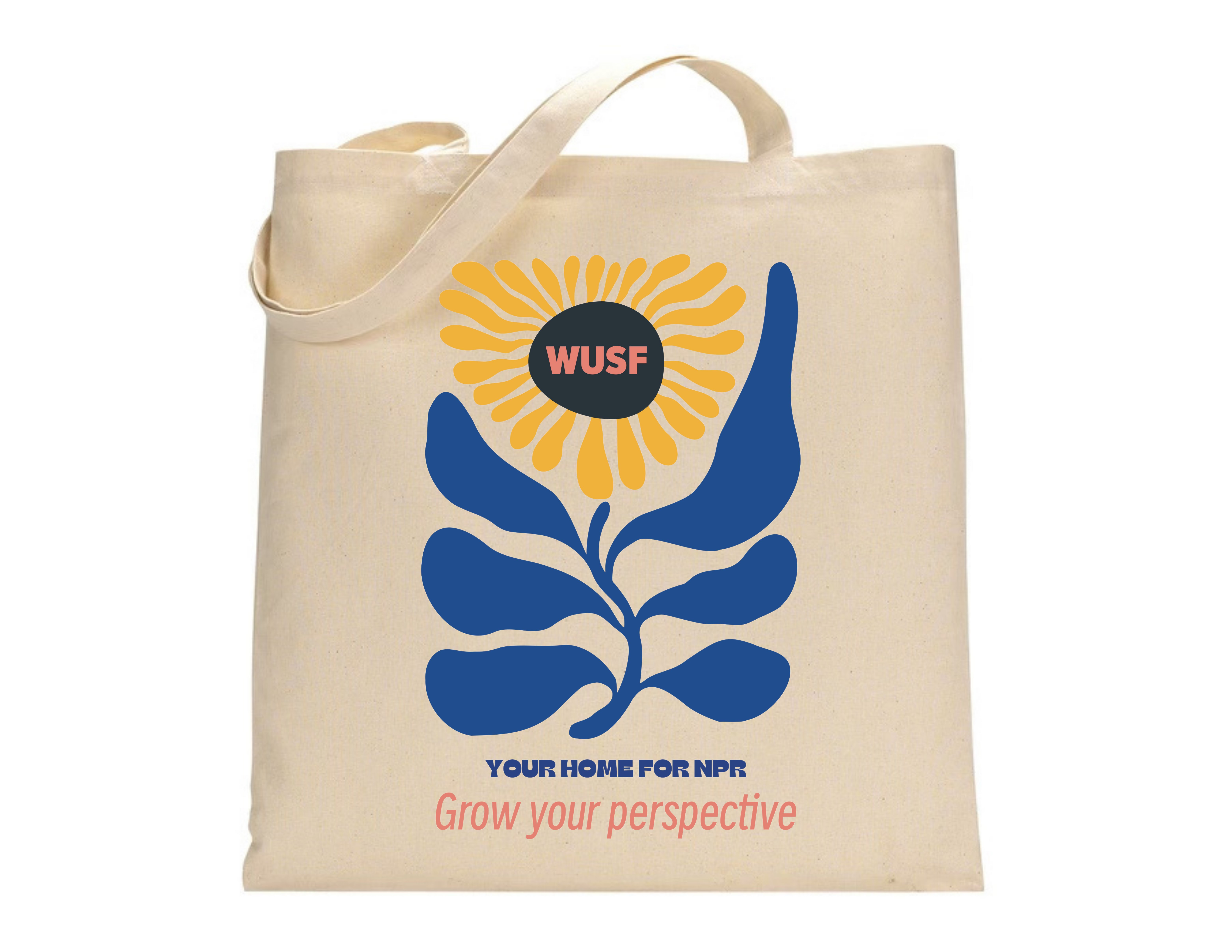 NEW! WUSF Canvas Tote